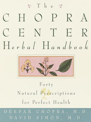 cover image of The Chopra Center Herbal Handbook